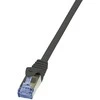 LOGILINK CQ3043S LOGILINK – Patchcord Cat.6A 10G S/FTP PIMF PrimeLine 1,5m Juodas