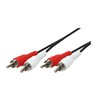 LogiLink Audiokabel 2x Cinch -> 2x Cinch St / St 5,00m bk