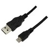LOGILINK CU0059 LOGILINK - Kabelis USB2.0 tipo A male į micro B tipą, 3m, juodas