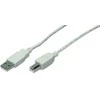 LogiLink USB-B 5.0m pilka