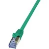 LogiLink kat.6a S/FTP 7.5m žalia