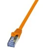 LOGILINK CQ3088S LOGILINK -Komutacinis kabelis Cat.6 S/FTP PIMF PrimeLine oranžinis 7,5m
