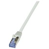 LOGILINK CQ4082S LOGILINK - Cat.6A Patch kabelis pagamintas iš Cat.7 neapdoroto kabelio, pilkas, 7,5m