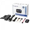 LogiLink Adapteris USB 2.0 iki 2.5 + 3.5 col. IDE + SATA HDD OTB - Juodas - 1xUSB A vyriškas 1x40 kontaktų SATA moteriškas 1x44 kontaktų SATA moteriškas
