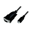 USB-C į RS-232 DB9 adapterio laidas