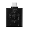LogiLink USB-C / M iki 2x jack 3,5 mm 7.1 garso adapteris