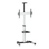 Laikiklis Logilink BP0025 TV stovo vežimėlis, reguliuojamas televizoriaus aukštis, 37–70“, maks. 50 kg | Prisijungti | Grindinis stovas | BP0025 | 30-70" | Maksimalus svoris (talpa) 50 kg