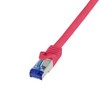 LogiLink Logilink Patchkabel Ultraflex, Cat.6A, S / FTP, puta, 0,5 m