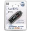 LogiLink Prisijungti | USB 2.0 išorinis kortelių skaitytuvas, skirtas MMC, RS-MMC, SD ir SD HC