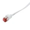 „LogiLink CF2111S Slim Line Cat. 6 pataisų kabelis RJ45 kištukas iki RJ45 kištukas CAT 6 U/FTP 20,00 m baltas