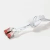 LogiLink RJ-45 / RJ-45, cat.6, U / FTP, baltas, 1m (CF2031S)