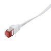 LOGILINK CF2091S LOGILINK - Komutacinis kabelis Plokščias Cat.6 Ekranuotas (PIMF) SlimLine, baltas, 10m