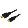LogiLink 2m HDMI kabelis Type A vyriškas - HDMI mini C tipas, masinis kabelis | Prisijungti | HDMI į mini-HDMI
