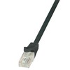 LOGILINK CP1043U LOGILINK - Patchcord CAT 5e UTP 1,5m juoda