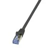 LOGILINK CQ4123S LOGILINK - Cat.6A Patch kabelis pagamintas iš Cat.7 neapdoroto kabelio, juodas, 30m