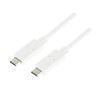 LOGILINK CU0130 LOGILINK - USB-C 3.1 Gen2 jungties laidas, 0,5m, baltas