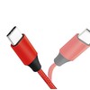 LOGILINK CU0156 LOGILINK – USB 2.0 laidas, USB-C į USB-C, raudonas, 1 m