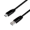 LOGILINK CU0157 LOGILINK - USB-A 2.0 kabelis USB-A kištukas iki USB-C kištukas, juodas, 1m