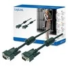 LOGILINK CV0017 LOGILINK - VGA kabelis 2x Ferryt HQ, ilgas 15m