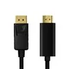 LOGILINK CV0127 LOGILINK - DisplayPort laidas, DP 1.2 iki HDMI 1.4, juodas, 2m