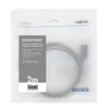 LOGILINK CV0127 LOGILINK - DisplayPort laidas, DP 1.2 iki HDMI 1.4, juodas, 2m
