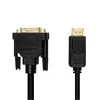 LOGILINK CV0133 LOGILINK - DisplayPort į DVI laidas, juodas, 5m