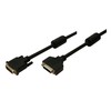 Kabelis LogiLink DVI- D - DVI- D 5m juoda (CD0005)
