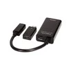 LogiLink HUB USB 2.0 4 prievadų „Smile“ – juodas UA0139