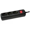 LOGILINK LPS206B LOGILINK - 3 krypčių lizdas, 1,4 m, kompaktiškas