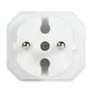 LogiLink Steckdosenadapter 2x Eurostecker m. Kindersicherung
