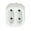LogiLink Steckdosenadapter 2x Eurostecker m. Kindersicherung