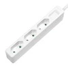 LogiLink 3 gniazda 1.5m balta