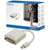 LogiLink 2direct 2 tiesioginės 6 beca jungtys, 0,1 m, Mini DisplayPort, DVI, kištukas, lizdas, tiesus