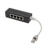 LOGILINK MP0032 LOGILINK- 5 prievadų RJ45 skirstytuvas, ekranuotas, su 15 cm laidu