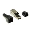 LogiLink RJ45 plug kt.6A FTP auksas, padengtas 3μcontact, be įrankių (MP0044)