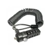 Logilink NBS004, Notebook Coil Cable Lock, juodas