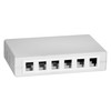 LOGILINK NK4033 LOGILINK- Keystone Surface Mounted Box 12 port UTP, baltas