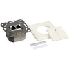 LogiLink NP0023, RJ-45, STP, metalinis, baltas, ISO/IEC 11801, TIA/EIA 568B.2-1, 80 mm, 80 mm