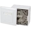 LOGILINK NP0039A LOGILINK - montuojamas į lizdą / įleidžiamas CAT6 ekranuotas 2xRJ45