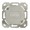LogiLink LogiLink Cat.6A Anschlussdose, 2x RJ45,baltas, waagerecht - NP0123