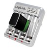 LOGILINK PA0168 LOGILINK - Ni-MH/Ni-Cd AA/AAA/9V įkraunamų baterijų įkroviklis