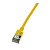 LogiLink Patchkabel CAT6A STP TPE SlimLine gelb 3,0m