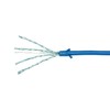 LogiLink LogiLink Patchkabel CAT6A STP TPE SlimLine blau 0,5m