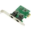 Logilink PC0075, 2 prievadų Gigabit PCI Express tinklo plokštė | Prisijungti | 2 x Gigabit Lan (RJ 45) | PCIe