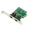 Logilink PC0075, 2 prievadų Gigabit PCI Express tinklo plokštė | Prisijungti | 2 x Gigabit Lan (RJ 45) | PCIe