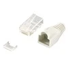 LOGILINK MP0023 LOGILINK - Kištukinė jungtis Cat.6 RJ45 100vnt. komplektas, neekranuotas, pilkas