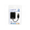 LOGILINK USB 2.0 4 prievadų HUB USB 2.0 šakotuvo standartas Maksimalus greitis: 480 Mbit/s