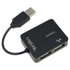 LOGILINK USB 2.0 4 prievadų HUB USB 2.0 šakotuvo standartas Maksimalus greitis: 480 Mbit/s