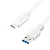 LOGILINK CU0174 LOGILINK - USB 3.2 Gen1x1 laidas, USB-A kištukas iki USB-C kištukas, baltas, 1m