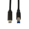 LOGILINK CU0163 LOGILINK – USB 3.2 Gen1x1 laidas, USB-C kištukinis lizdas iki USB-B kištukas, 2 m